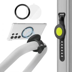 BONE Magsafe Fitness Phone Holder– Support de téléphone Pratique et sécurisé pour Votre entraînement, Design Universel, adapté à Vos téléphones et Coques de téléphone (Bone FR, neuf)