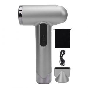 S&egrave;che-Cheveux, S&eacute;choir de Cheveux Ionique &agrave; Grande capacit&eacute; avec Diffuseur, Caract&eacute;ristiques de Chaleur Rechargeable USB et &agrave; Froid, pour les Voyages &agrave; Domicile en Dortoir (Argent) (Shenlior, neuf)