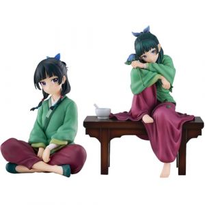 DEXSHUN Maomao Lot de 2 figurines d'anime Statue de Manga Personnage Maomao Modèle PVC Statue Objets de collection Décoration de bureau Ornements Cadeau (xioxiaod, neuf)