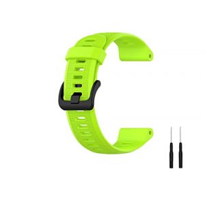 Muovrto Bracelet pour Garmin Forerunner 945/Forerunner 935, Bracelet Remplacement en Silicone pour Garmin Fenix 6/approach S60 (lixiaochunk, neuf)