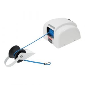 Bateau d'eau salée Guindeau d'ancre électrique Treuil avec télécommande pour eau salée Bateau sans fil Télécommande télécommandée pour bateaux Équipée d'un disjoncteur à réinitialisation automatique (Legwfdthy, neuf)