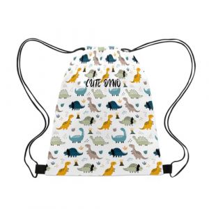 ZORVYN Sac de Sport Étanche avec Cordon de Serrage, Sac à Dos Sport et Sac Piscine avec Fermeture Éclair Extérieure, pour Homme et Femme (SESINEND, neuf)