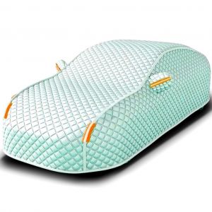 B&acirc;che Voiture Anti-gr&ecirc;le Ext&eacute;rieur pour Toyota RAV4, Housse Protection Voiture 100% &Eacute;tanche Anti Gr&ecirc;le UV Soleil Anti Rayure, B&acirc;che Contre la Gr&ecirc;le Coton &eacute;paissi (Yanshifu car covers shop, neuf)