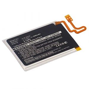 subtel, Batterie pour Lecteur MP3 Compatible avec Apple iPod Nano 7 Gen. - A1446, 7G, 616-0639 (3.7V, 200mAh) (subtel, neuf)