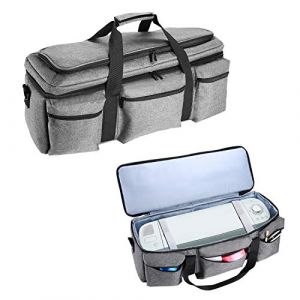 ProCase Sac pour Cricut Maker 3 Explore 3 Explore Air 2/Air Silhouette Cameo 4/3 Traceur Bag Sac de Rangement Robuste Sac de Transport pour perforatrice - Gris, Gris, Fonctionnelle, Robuste, Sportive (ChangBo Store, neuf)