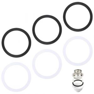 MOLZINY 6 Pi&egrave;ces 110mm joints toriques en caoutchouc pour bouchon d'&eacute;vier &Eacute;vier Joint Torique Joint de Rechange pour Bonde D'&eacute;vier pour 110mm Bonde D'&eacute;vier cuisine et salle de bain (gaojiegao, neuf)