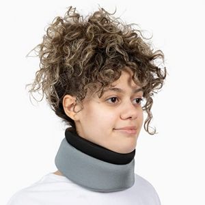 BraceUP Minerve Cervicale Femme Homme - Collier Cervical pour Soulager les douleurs cervicales, favoriser le sommeil, améliorer la posture et redresser la tête pour les douleurs au cou (Foxpro Sports, neuf)