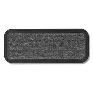 Astra Paillasson extérieur et intérieur - 25 x 60 cm Lignes Grises - Paillasson antidérapant - Tapis Anti-salissures résistant - Paillasson extérieur pour marches (Carpido, neuf)