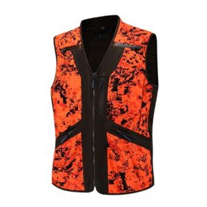 Full mundur Blaze Camo Orange Gilet de chasse Sécurité de chasse Gilet léger pour adulte Unisexe, Orange Blaze Camo, XXL (Full mundur-FR, neuf)