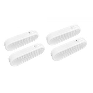 HASAYAKI Poids de Cordon de Rideau, Lot de 4 pendentifs en Plastique pour Stores verticaux et Rideaux - Blanc (E-Futura Distribution at FR, neuf)