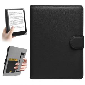 HoYiXi Universel &Eacute;tui pour 6.8'',7" E-Book Reader Compatibilit&eacute; Pocketbook/Tolino/Sony/Kindle Paperwhite/Kobo Clara HD/Kobo Clara 2E,6-7 Pouce eReader Cover Case, Noir (Somei, neuf)