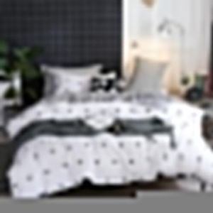 Tospass Housse de Couette Coeur 220x240cm Noir Blanc Motif du Cœur Parure de Lit 2 Personne Ado Adultes Filles avec Fermeture Éclair Housse Couette en Microfibre avec 2 Taie d'oreiller 65x65cm (Jimingyo, neuf)