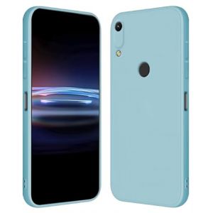 RankOne Coque pour Huawei Y6 2019 / Y6 Pro 2019 / Honor 8A / Y6S 2019 (6.09" inches) &Eacute;tui en Silicone TPU Souple - Bleu Clair (Rankone, neuf)