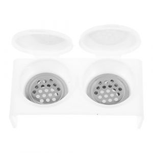 Veemoon Bol à Ongles Double Godet avec Couvercle Résistant à L'Évaporation pour Trempage Monomère et Ongles Acryliques Outil Polyvalent pour Manucure Professionnelle et Nail Art (ZZYiX, neuf)