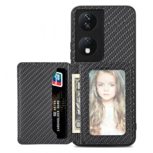 MOJIA Coque pour Honor 90 Smart/Honor X7b 5G / X7b 4G, &Eacute;tui Ultra Mince Tendre TPU, Housse de T&eacute;l&eacute;phone Antichoc Anti-d&eacute;rapant avec Blocage RFID Sac de Carte. Le Noir (Shangnai, neuf)
