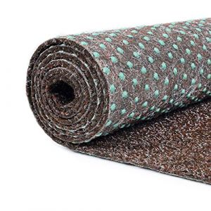 Carpeto Rugs Gazon Synthétique Exterieur - Faux Gazon Artificiel pour Balcon, Terasse et Jardin - Tapis Gazon au mètre - Fausse Herbe Balcon - Tapis Herbe Artificielle - Marron - 100 x 575 cm (Mazovia, neuf)
