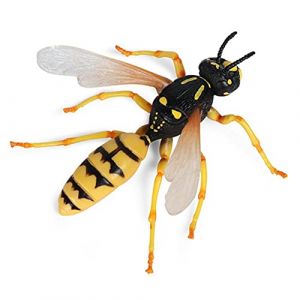 Lpitoy Figurines D'abeilles Réalistes, Fausse Guêpe, Jouet D'insecte, Projet Scientifique, Décoration De Gâteau, Jouets Éducatifs Précoces pour Tout-Petits Enfants (HDGHYD, neuf)