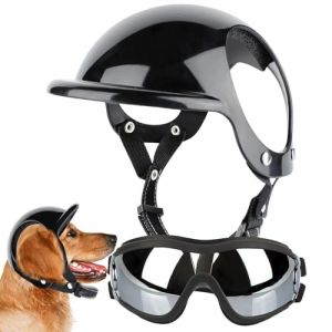 Casque de sport code L +01 Lunettes Pour Chien Chien Lunette De Soleil Lunettes Imperméables Pour Chien Lunettes De Soleil Pour Chiens De Petite Race Un Grand Cadeau Pour N'importe Quel Amant De Chien (MightMone, neuf)
