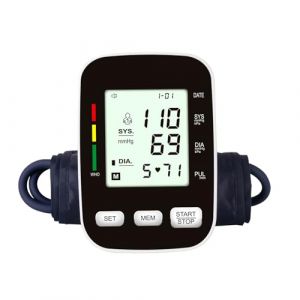 Tensiom&egrave;tre V1 Pro &ndash; Pr&eacute;cision Clinique Et Confort Optimal Tensiom&egrave;tre Bras Moniteur De Tension Art&eacute;rielle Automatique Pour Mesurer La Tension (Noir,1 pi&egrave;ce) (ZWOIVHE, neuf)
