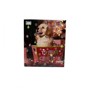 MON AMI LUKI - Calendrier de l'Avent de Noël 24 Cases pour Chien - Friandises Variées, Délicieuses et Gourmandes sans Additifs - Cadeau Gourmand pour Animal de Compagnie - Tout âge (JO Services, neuf)