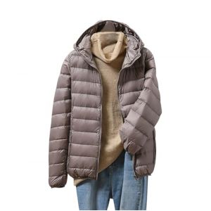 Doudoune L&eacute;g&egrave;re Femme Doudoune Femme Veste Matelass&eacute;e Femme Gilet Doudoune Femme Doudoune Sport Doudoune Courte Femme Doudoune Empochable Doudoune Femme Grande Taille Doudoune Pliable Kaki 7XL (HAXNOHEY, neuf)