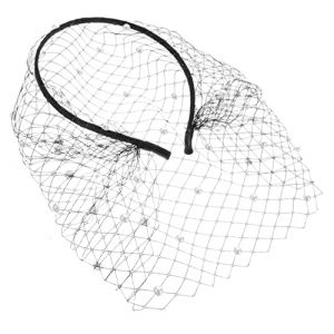 OATIPHO Bandeau En Maille Voile Accessoires Pour Cheveux De Mariage Coiffes De Mariée Élégantes Pour Mariage De Festival (Tsun Ki-sung, neuf)
