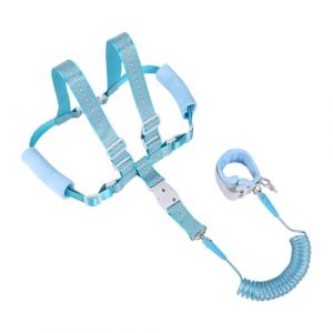 G&eacute;n&eacute;rique Harnais Enfant Avec Laisse,Bracelet De S&eacute;curit&eacute; Connect&eacute; | Harnais R&eacute;fl&eacute;chissant R&eacute;glable S&eacute;curis&eacute; pour Gar&ccedil;ons Filles Randonn&eacute;e Marche Ext&eacute;rieur (duiang, neuf)