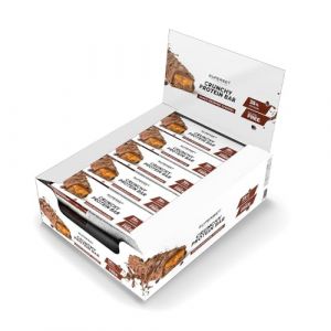 Superset Nutrition | Crunchy Protein Bar (15x60g) | Barres prot&eacute;in&eacute;es | Moelleuses, croustillantes et 36% de prot&eacute;ines - Choco Brownie Caramel (FITADIUM, neuf)