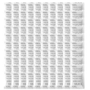 Lot de 100 paquets de gel de silice, 3 g de déshydratant en gel de silice, absorbeur d'humidité pour le stockage, sachets déshydratants en gel de silice pur et sûr, packs d'humidité (lantian2019, neuf)