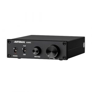 AIYIMA A3001 TPA3255 Mini amplificateur de subwoofer 200 W HiFi Mono amplificateur de puissance Classe D Ampli pleine fréquence et subbasse commutable Amps DC 24 V-48 V (YIMA-TECHNOLOGY, neuf)