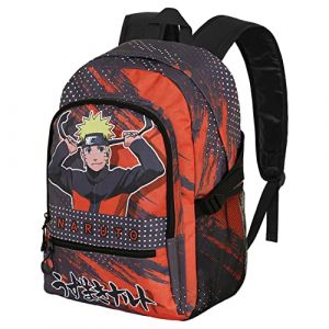 Naruto Hachimaki-Sac à Dos Fight Fan 2.0, Orange (Geek Atmosphere, neuf)