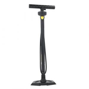 MICHELIN - Pompe &agrave; Pied V&eacute;lo avec Manom&egrave;tre AIR Control XT - Acier Solide - Compatible Valves Presta/Schrader - Pression Max 11 BARS/160 PSI - Manom&egrave;tre Analogique Lisible - Flexible 95 cm (ADDONE SAS, neuf)