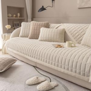 WYJHNLBEDC Housse De Canap&eacute; d'angle, Couvre/Jete/Protege De Canape 3 Places, Housse Bz/Fauteuil/Clic Clac 2 Places Convertible, Protection Canap&eacute; Chat Chien (Absolutely perfect, neuf)