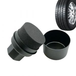 Renchey Brosse pour Roues de D&eacute;tail Auto - Applicateur de Brillant et de Produit de Soin pour Pneus Automobiles - &Eacute;ponge Brosse de Nettoyage pour Lustrage Polissage et Cirage des (Renchey, neuf)
