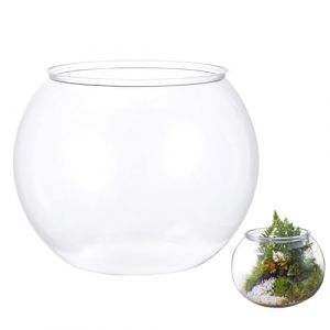 Bomefoi Aquarium &agrave; Bulles - R&eacute;sistant Chocs Petit R&eacute;cipient | Aquarium &agrave; Bulles Transparent pour et Poissons,pour Les D&eacute;corations De F&ecirc;te L'&Eacute;v&eacute;nement &Agrave; La Maison L'Int&eacute;rieur Le Bureau La Table La (youjinlin, neuf)