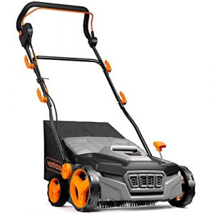 VonHaus Balayeuse Pelouse Artificielle 1800 W - Brosse Pelouse - Brosseuse Pelouse Artificielle Électrique - Sac de Collecte 45 L, 5 Hauteurs Réglables, Largeur de Travail 380 mm (VonHaus EU, neuf)