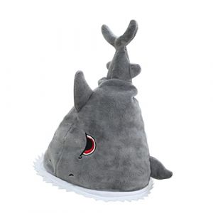 SOIMISS 1 Pc Couvre-chef De Requin Chapeau D'enfant, Requin Liasses Rocher Gonflable De Requin Animaux Chapeau De À Thème Jouets Dessin Animé Grey Peluche Et Coton Pp (Star-wish, neuf)