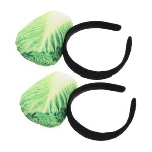 VALICLUD Bandeau Serrage-t&ecirc;te Chou Chinois Peluche R&eacute;aliste Doux Confortable Femme F&ecirc;te Halloween D&eacute;guisement 2 Pi&egrave;ces Taille Unique (Cedongh, neuf)