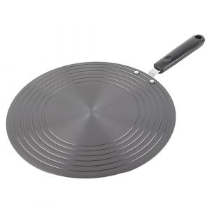 Diffuseur de Chaleur 24/28 Cm 6 Mm D'épaisseur Gamme Antidérapante Diffuseur de Chaleur Plateau Supérieur de Cuisinière Conduction Thermique Plaque de Dégivrage Rapide Pour Cuisinière à Gaz(24cm) (Tomoerd, neuf)