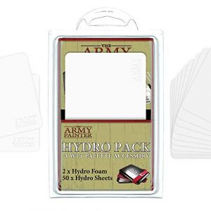 The Army Painter | Hydro Pack pour la Wet Palette | Recharge pour Palette : 50 Lingettes et 2 Éponges pour la Peinture de Figurines de Jeux de Table (The Army Painter, neuf)