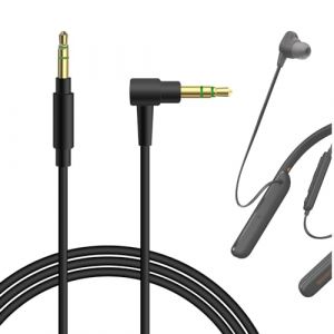 GEEKRIA QuickFit Câble audio compatible avec Sony WI-1000XM2 WH-XB910N WH-XB900N WH-1000XM5 WH-1000XM4 WH-1000XM3 WH-H910N WH-H900N WH-CH710N Câble stéréo auxiliaire de rechange 3,5 mm 0,3 m. 2 m) (GeekriaDirectEU, neuf)