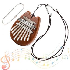 Portable 8 Keys Kalimba, 1 article 8 Keys Kalimba For Meditation, 8 Keys Kalimba, Simple 8 Keys Kalimba, Pour les enfants d&eacute;butants meilleur cadeau (Yomkioer, neuf)