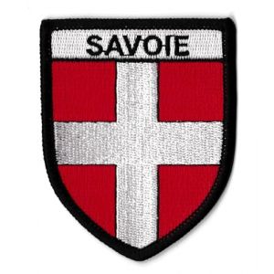 Patche Ecusson Savoie Armoiries Patch Thermocollant R&eacute;gion France (Naga.Hitam, neuf)