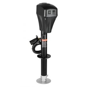 VEVOR Cric de Remorque &Eacute;lectrique, 2267 kg, Cric de Camping-Car Robuste avec Connecteur &agrave; 7 Broche, Manivelle, LED, Plage de Levage 255-860 mm, R&eacute;sistant aux Intemp&eacute;ries, pour Remorques Camping-Cars (VEVOR Direct Store FR, neuf)