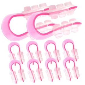 LALADEFIEE Lot de 10 Pinces à Nez U en Plastique Léger Outil de Modelage du Nez Portable pour Homme et Femme pour Affiner et Relever L’Arête Nasale Accessoire Esthétique Discret (Yowanr, neuf)