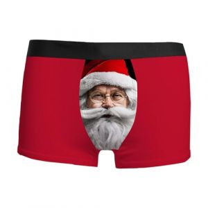 G&eacute;n&eacute;rique Boxer Homme Collection de No&euml;l Dr&ocirc;les Impression 3D Boxeurs No&euml;l &Eacute;lastique Sexy Boxer Underwear No&euml;l Slips Sport Boxer Homme Boxer Sac Cadeau Idee No&euml;l Cadeaux Pas Cher (NiceYear, neuf)