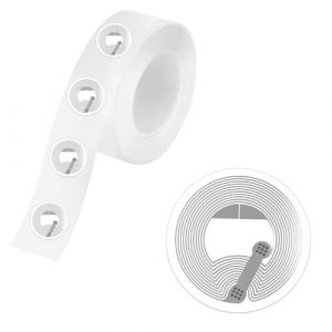 60 Pièces Nfc Tag 25 mm Puce Nfc NTAG213 Rond Carte Nfc Programmable Auto-adhésif Autocollants Nfc pour Téléphone Tablett (OGANDO BUSINESS, SOCIEDAD LIMITADA, neuf)