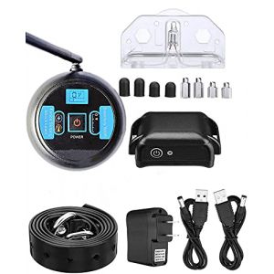 Clôture électronique sans Fil pour Animaux de Compagnie Stop Barker Machine Anti-Fugue (Convient pour 1 Chien) (LaKeFeng, neuf)