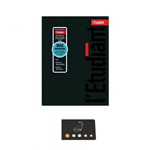 Lot Agenda Scolaire l'Etudiant 2025-2026 12 x 18 cm + Index Adhésif Blumie (Bac 1ere) (culture et vous95, neuf)