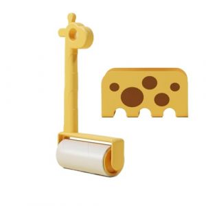 Rouleau de peluche pour les poils pour animaux de compagnie, d&eacute;m&eacute;nagement de cheveux pour animaux de compagnie,Rouleaux de cheveux pour animaux de compagnie - Girafe Design r&eacute;utilisable portable gardi (katurath, neuf)